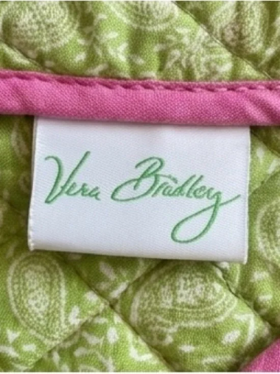 🌸 RETIRED Vera Bradley Sittin’ Pretty Mini Quilted Toggle Tote Bag 🌸 - Picture 2 of 3